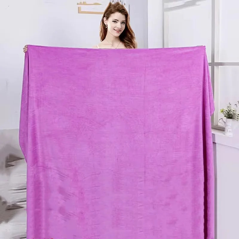 towel Microfiber Bath Towels – Super Absorbent, Soft, Fast Drying and Oversized Bath Lines Multipurpose for Travel, Sports, Spa