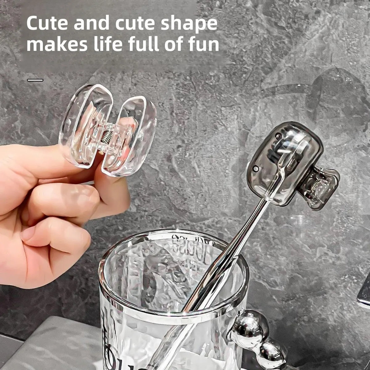 Toothbrush Head Covers Travel Protector Case Color Combo Clip Portable for Household Camping Durable Plastic