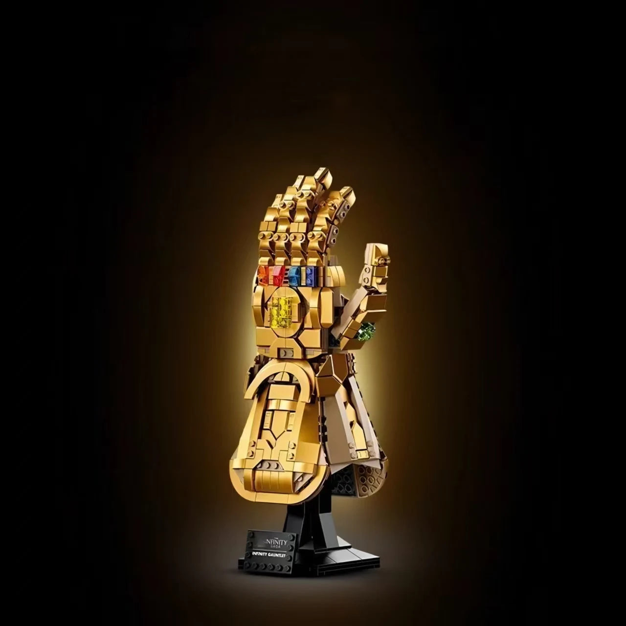 MOC 590PCS Infinity Stones Gloves Building Block Model Ornament Finger Snap Gloves Kit Birthday Gift Festival Party Gifts