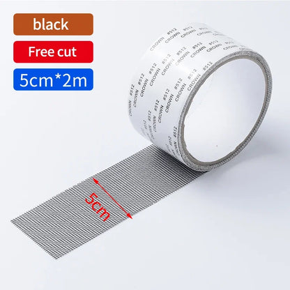 Fix Net Window Home Adhesive Anti Mosquito Fly Bug Insect Repair Screen Wall Patch Stickers Mesh Window Screen Window Net Mesh