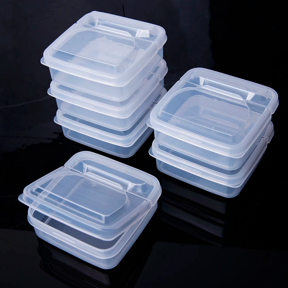 Plastic Refrigerator Storage Cheese Box, Cheese Container, Butter Block Cheese Slice Storage Box