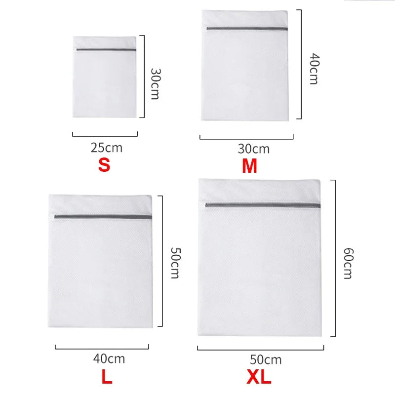 4PCS/1PC/1 Set Mesh Laundry Bag Laundry Wash Bags Coarse Net Laundry Basket Laundry Bags for Washing Machines Mesh Bra Bag