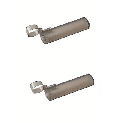Portable Toothpick Case 1/2pcs Plastic Kitchen Restaurant Supplies for Outdoor Travel Transparent Clear Toothpick Storage Case