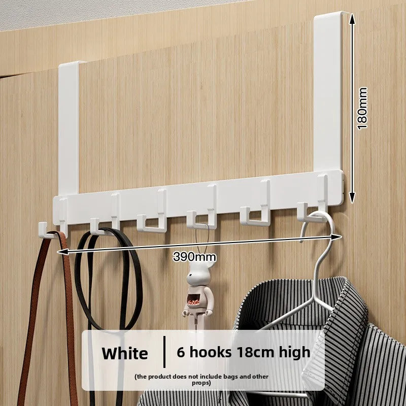 Clothes Storage Household Storage Hooks Door Hanger Hook Storage Holder Hanging Rack Coat Hat Towel Hanger