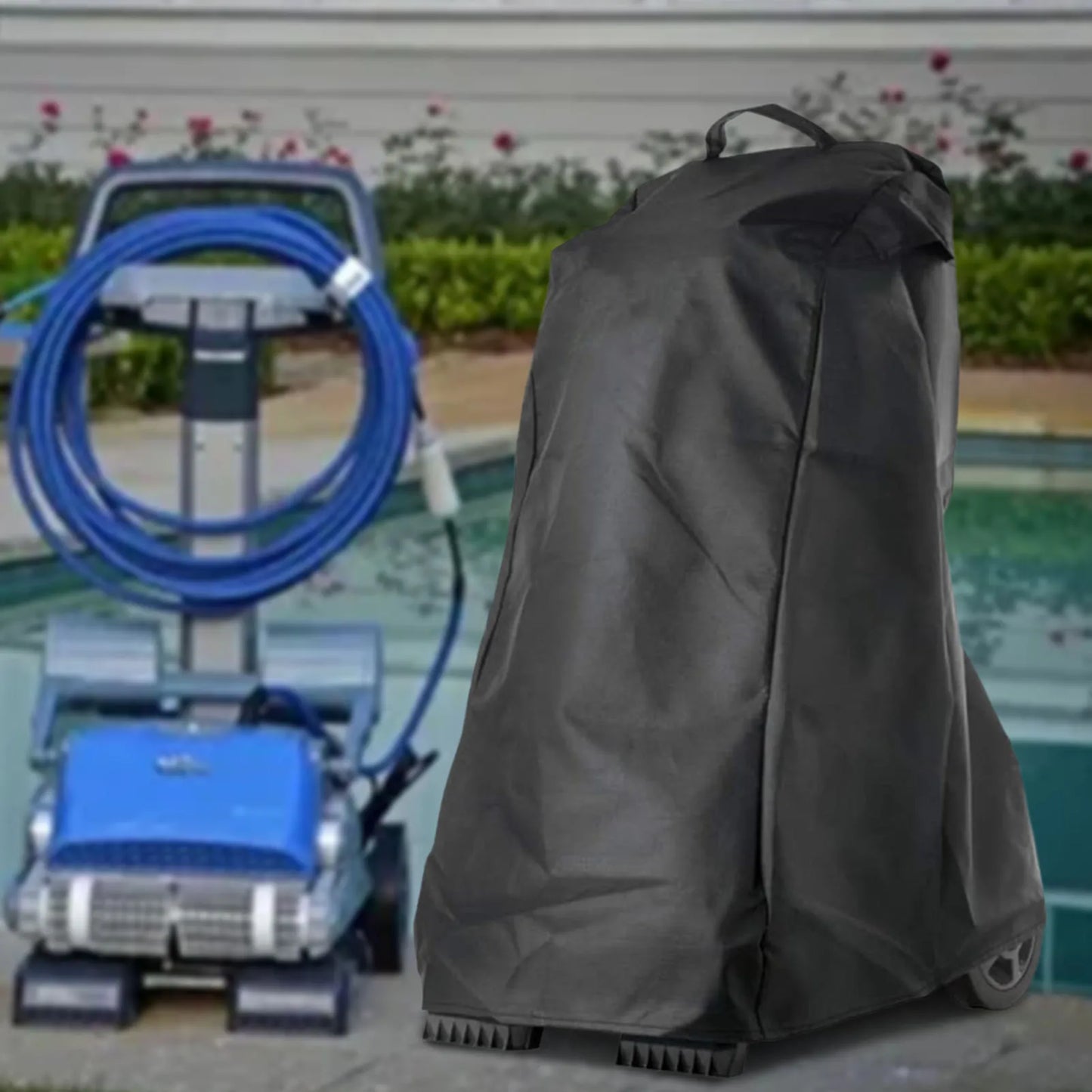Caddy Cover Pool Cleaner Cover Protective Cover for Robotic Pool Cleaner Caddy Thick Classic Caddy Cover Sunscreen Waterproof