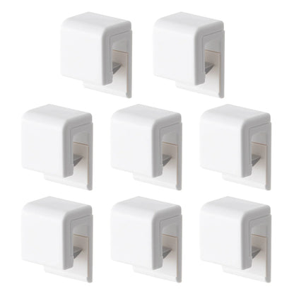 Wall Mounted Toothpaste Holder No Drilling Bathroom Organizer Hanging Shower Shelf for Toothbrush Face Wash Storage