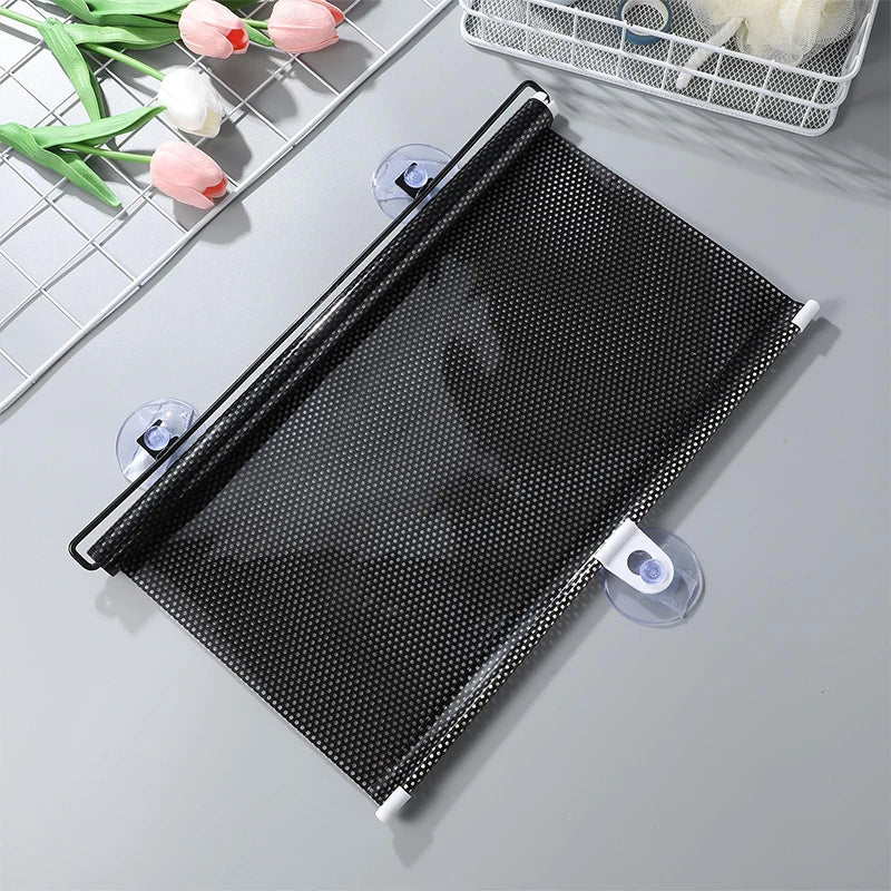 Window Roller Blinds Suction Cup Blackout Drilling Home Decor Blind Black Out Curtain Roll Curtains Kitchen Shutter Bedroom