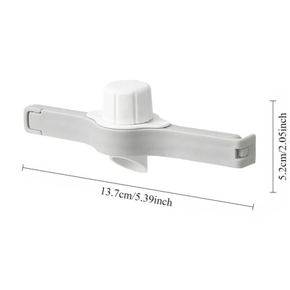 Reusable Sealing Clips for Food Bags Secure Screw Cap Design for Milk Powder, Salt, Spices & Snacks