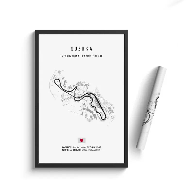 F1 Internationa Track Circuit Canvas Painting F1 Imola Wall Art Nordic Poster Aesthetic Motorsport Race Picture For Home Decor