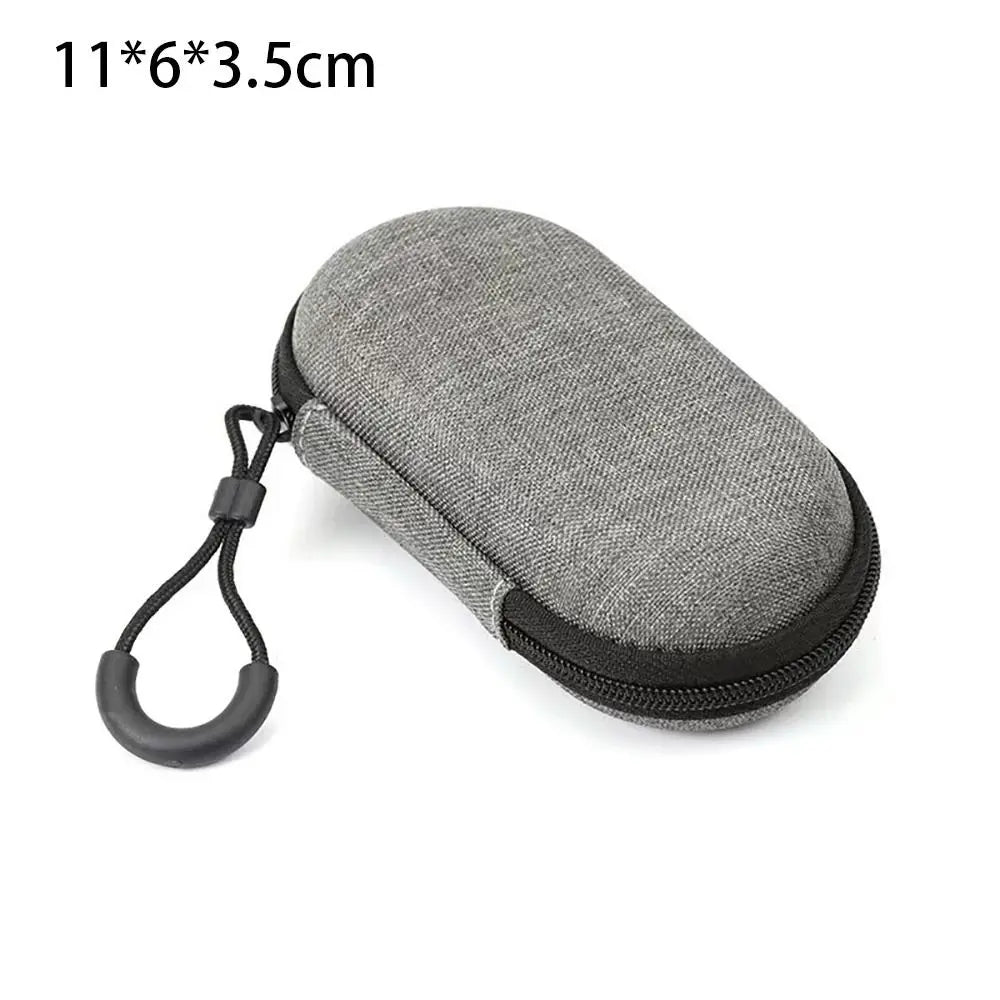 1Pcs Mini EVA Storage Bag Pouch Carrying Bag Zipper Earphone Case For Airpod Earphone/Phone/Charging Cable Digital Accessories