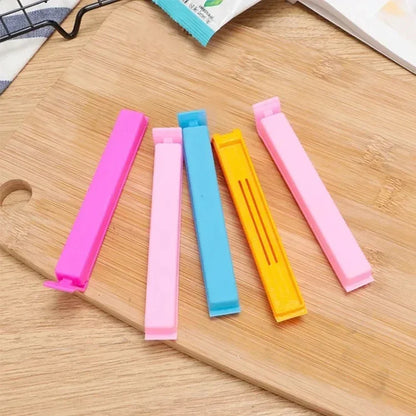 5/10/20PCS Portable Kitchen  Food Snack Seal Sealing Bag Clips Sealer Clamp Plastic Tool Kitchen Accessories Kitchen items