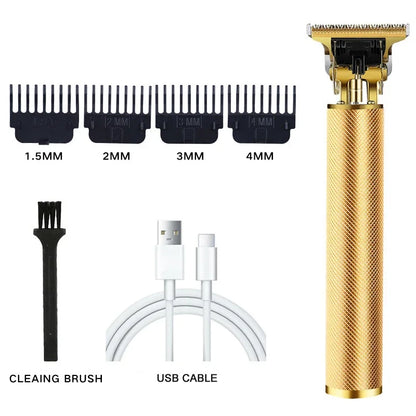 Professional T9 Hair Clipper For Mens USB Fast Rechargeable Beard Care Tools Provide Comfortable Precise Shaving Hair Trimmer