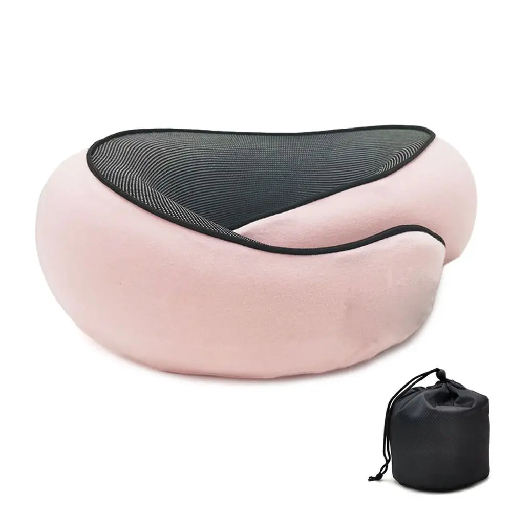 Fillable Travel Neck Pillow Stuff With Clothes Pillowcase Storage Lycra Fabric Waterproof Carry Portable Travel Bag Pillow