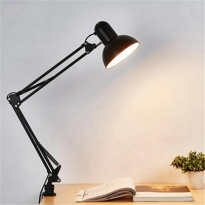 Flexible Led Desk Lamp Home Office Modern Table Lamp Metal Architect Adjustable Folding Reading Light