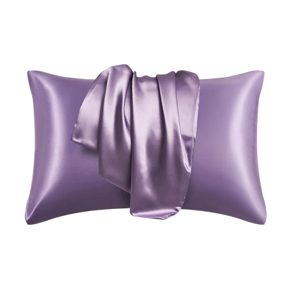 Pillowcase Silk Pillow Cover Silky Satin Hair Beauty Pillow case Comfortable Pillow Case Home Decor wholeStandard/Queen 1PC