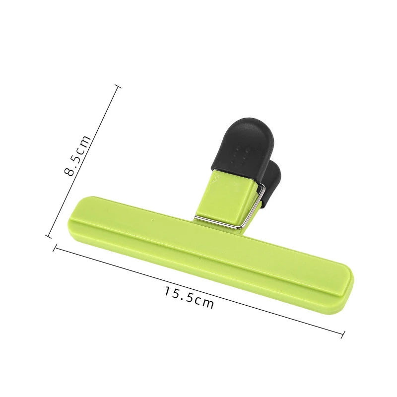 Portable Bag Clips Kitchen Storage Food Snack Seal Sealing Bag Clips Sealer Clamp Plastic Tool Kitchen Organization Accessories