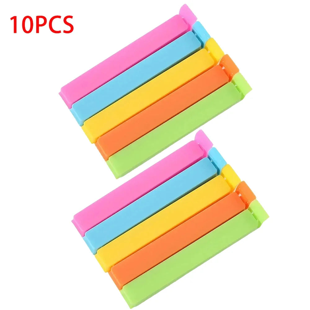 5/10/20PCS Portable Kitchen  Food Snack Seal Sealing Bag Clips Sealer Clamp Plastic Tool Kitchen Accessories Kitchen items