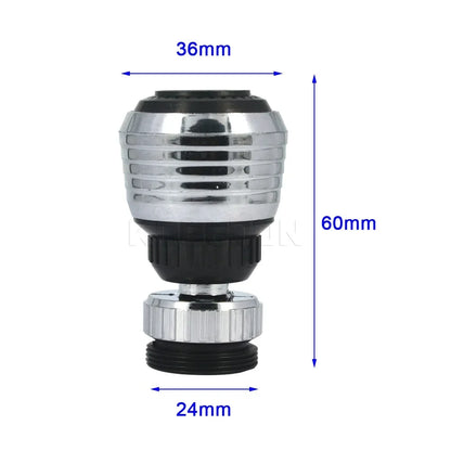 1pcs Faucet Nozzle 360 Degree Rotation Filter Extension Tube Shower Water Saving Tap Head Nozzle Universal Kitchen Accessories