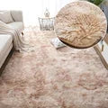 Clearance_VIKAMA Fall and Winter Tie-dye Shaggy Carpet Home Living Room Bedroom Sofa Cushion Coffee Table Cushion Bedside Rug Ca