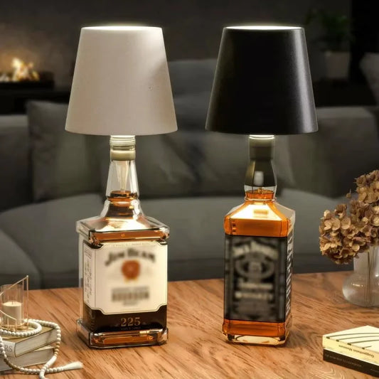 Wireless Bottle Lamp  3-Color Touch Control with Stepless Dimming, Perfect Fit for Wine Bottles, Replaces Traditional Wine Corks