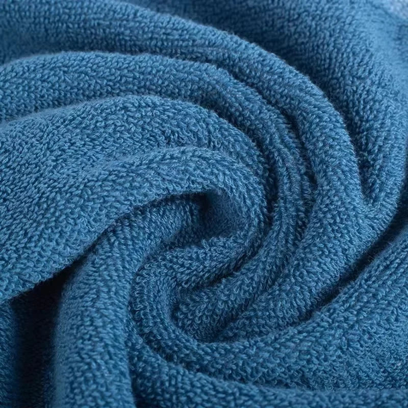 1 Towel Thickened Absorbent Towel Pure Cotton Quick Absorbent Soft Quick Dry Thickened Face Towel