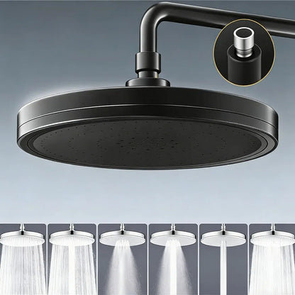 High Pressure Top Rain Shower Heads 6 Modes Rainfall Shower Head Bathroom  Shower Faucet Accessories With Filter