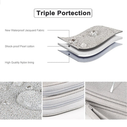 Waterproof Cable Storage Bag Digital Electronic Organizer Portable USB Data Line Charger Plug Storage Bag Travel Cable Organizer