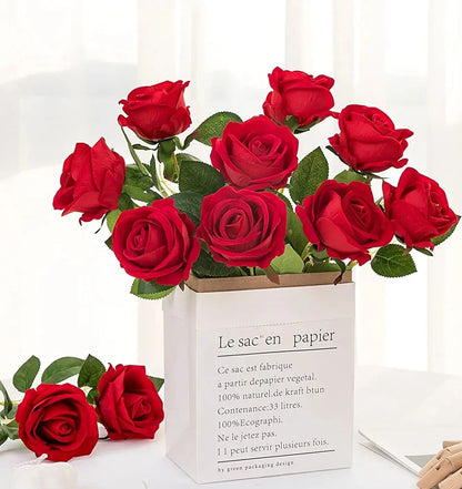 Artificial Flowers Rose Home Wreath Wedding Wreath Decoration Living Room Furnishings Diy Household Products Roses Bouquet Arch