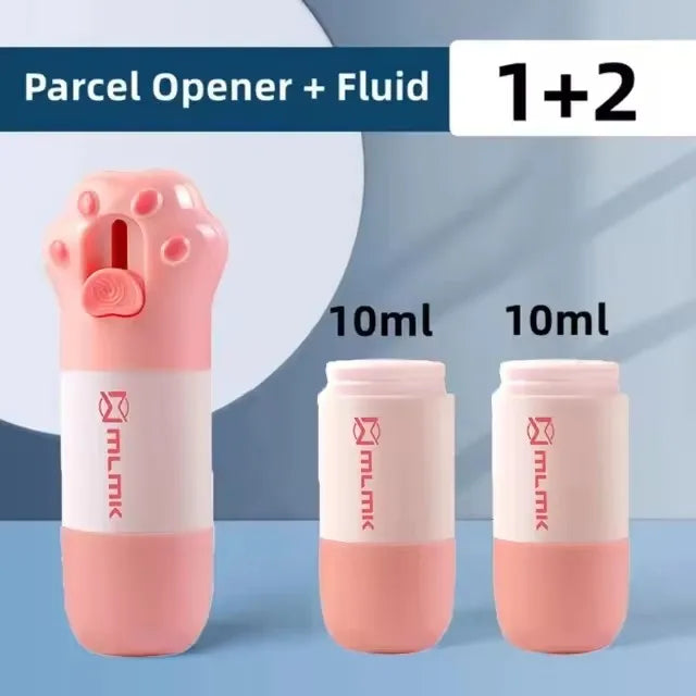 Thermal Paper Correction Fluid with Unboxing Knife Portable Durable Thermal Paper Data Identity Protection Fluid Eraser