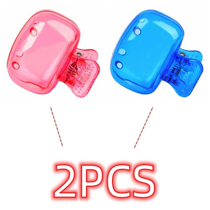 Toothbrush Head Covers Travel Protector Case Color Combo Clip Portable for Household Camping Durable Plastic
