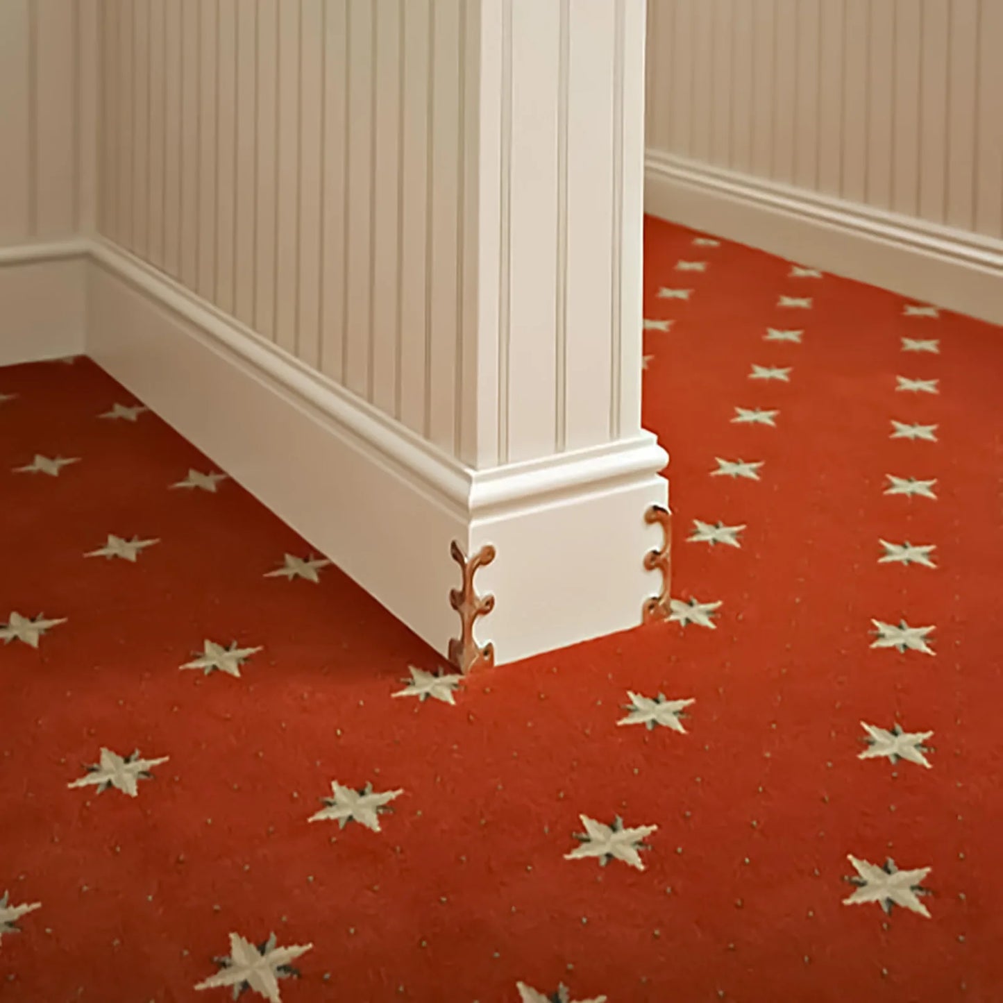 Retro Furniture Corner Protectors Solid Brass Skirting Board For Wardrobes Cabinets Fireplaces Universal Home Decor Hardwares