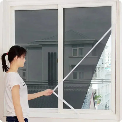 Indoor Insect Fly Screen Curtain Mesh Bug Mosquito Netting Door Window