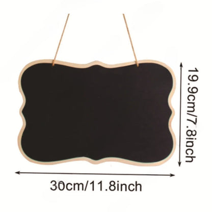 Rustic Wedding Wooden Blackboard Mr Mrs Bridal Shower Decoration Photobooth Birthday Party DIY Home Decor Sign Message Board
