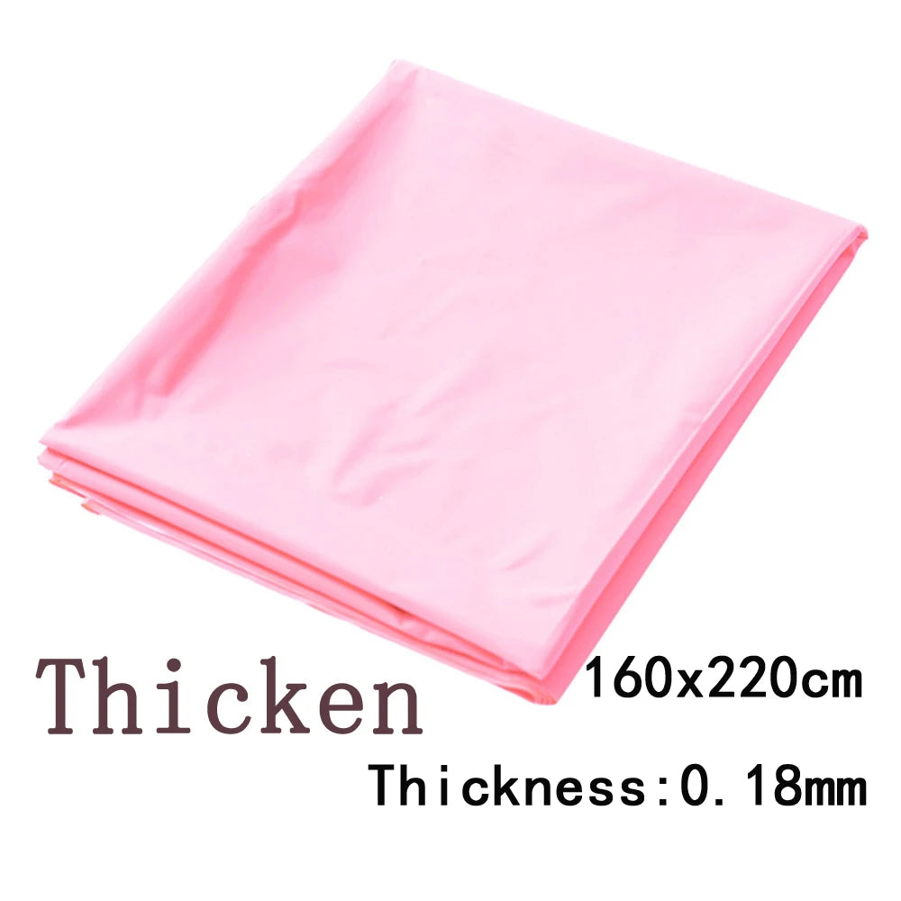 New Couple Game Waterproof Bed Sexy Sheet Waterproof PU Bed Sheet Oil Resistant SPA Mattress Black PVC Thick Bed Plastic Leather