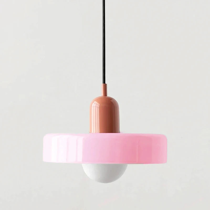 Nordic Retro Glass Pendant Lamps Indoor E27 LED Chandelier Living Room Dining Room Bedroom Kitchen Decorative lights Fixture