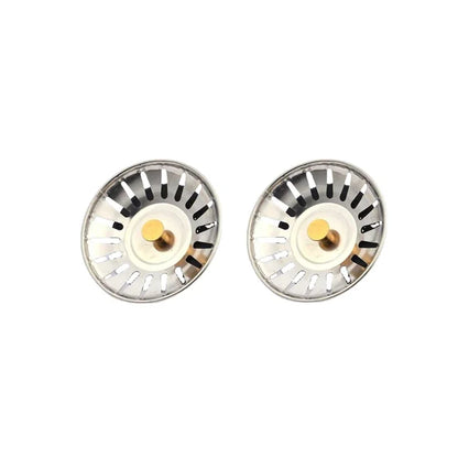 2pcs Kitchen Sink Strainer Stopper Waste Plug Sink Filter Filtre Sink Strainer Filter Floor Drain Kitchen Tools