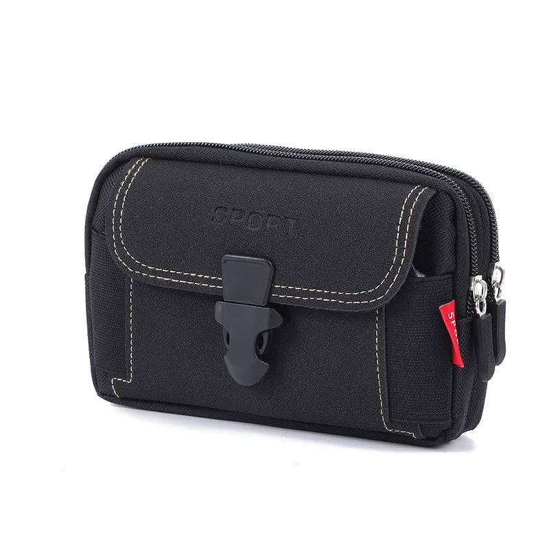 Man Belt Pouch Mobile Phone Bag Holster Bag Molle Waist Bag Pack Small Tactical Duty Belt Backpack Card Holder