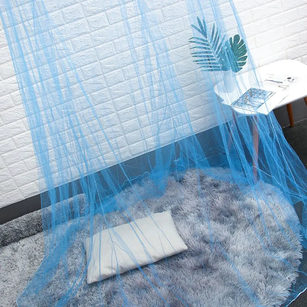 Canopy Encryption Dome Fly Insect Mesh Princess Mosquito Net Repellent Protection Single Entry Bed Decoration
