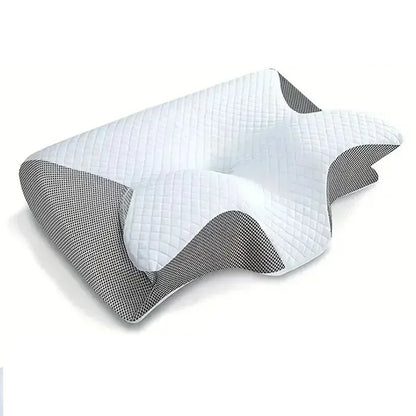 New Deep Sleep Pillow Horn Butterfly Pillow Cervical Spine Pillow Neck Pillow Sleeping Pillow Slow Rebound Memory Cotton Pillow