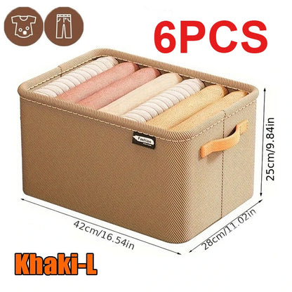 Thicken Clothes Organizer Pants Sweater Storage Cabinets Drawers Organizer Jeans Storage Box Wardrobe Clothes Storage Organizers
