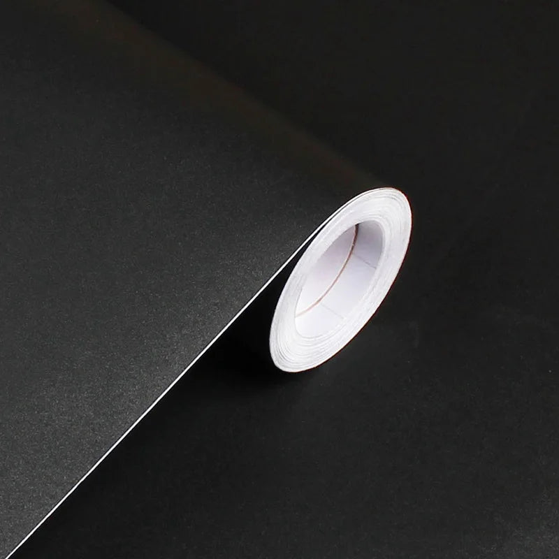 Waterpoof Matte Wallpaper white Vinyl Self-Adhesive Stickers for Wall Furniture Livingroom Contact Paper Home Decor