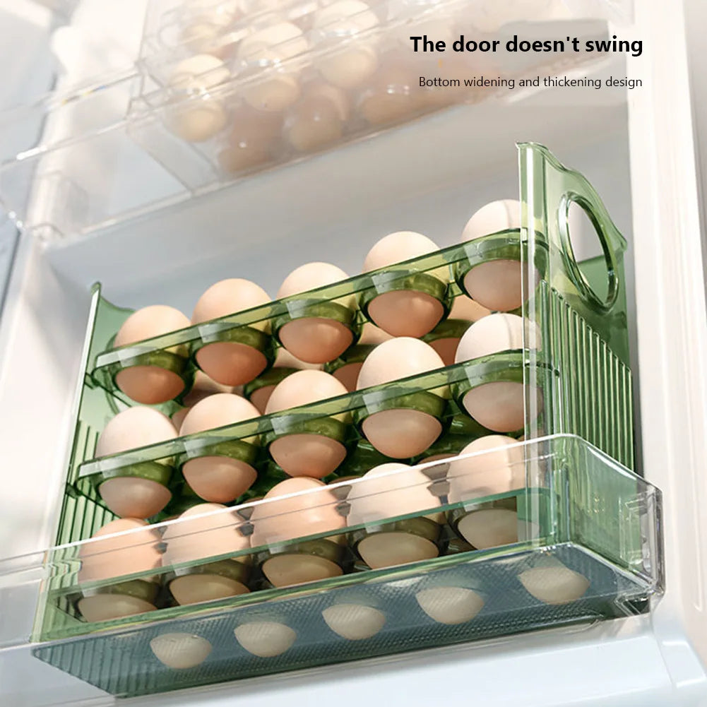 Egg Storage Box Storage Organizer Egg Storage Tray For Kitchen Kitchen Accessories