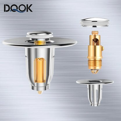 Bathroom Basin Sink Pop Up Drain Waste Stopper Bathroom Faucet Accessories