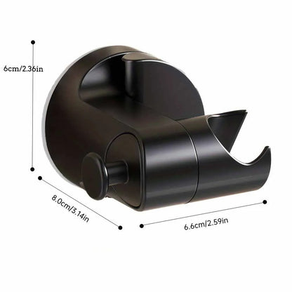 1Pc Universal Shower Head Holder Adjustable Strong Adhesive ABS Shower Brackets Suction Cup Wall Mount Waterproof Shower Base