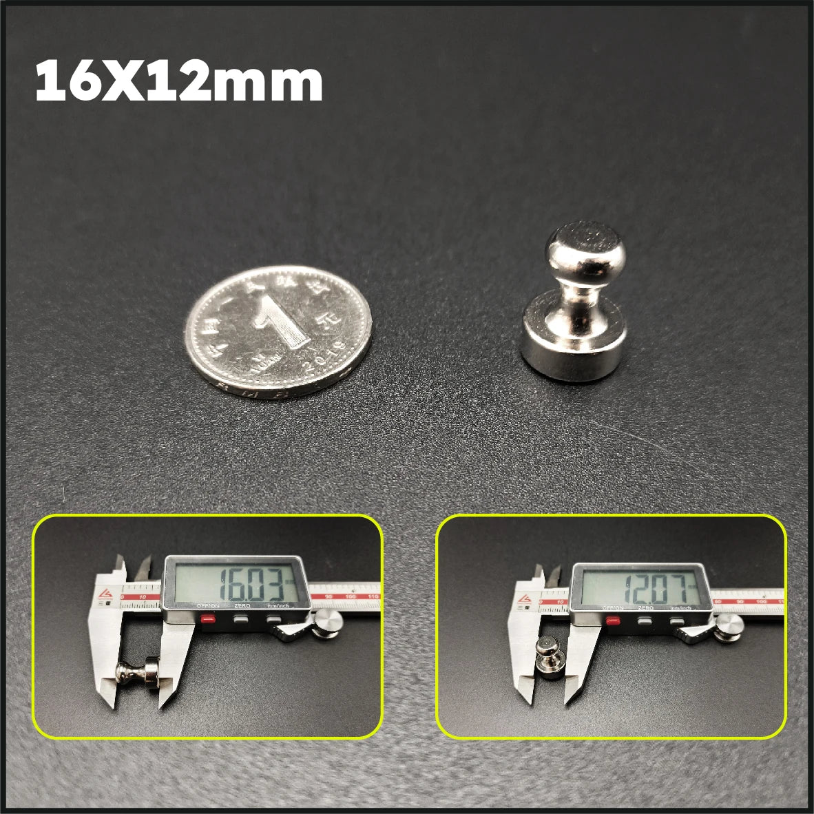5/10/20 PCs Super Strong Neodymium Magnet Magnetic Pushpins Sucker Thumbtack Steel Magnet Push Pin for Refrigerator Whiteboard