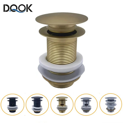 Bathroom Basin Sink Pop Up Drain Waste Stopper Bathroom Faucet Accessories