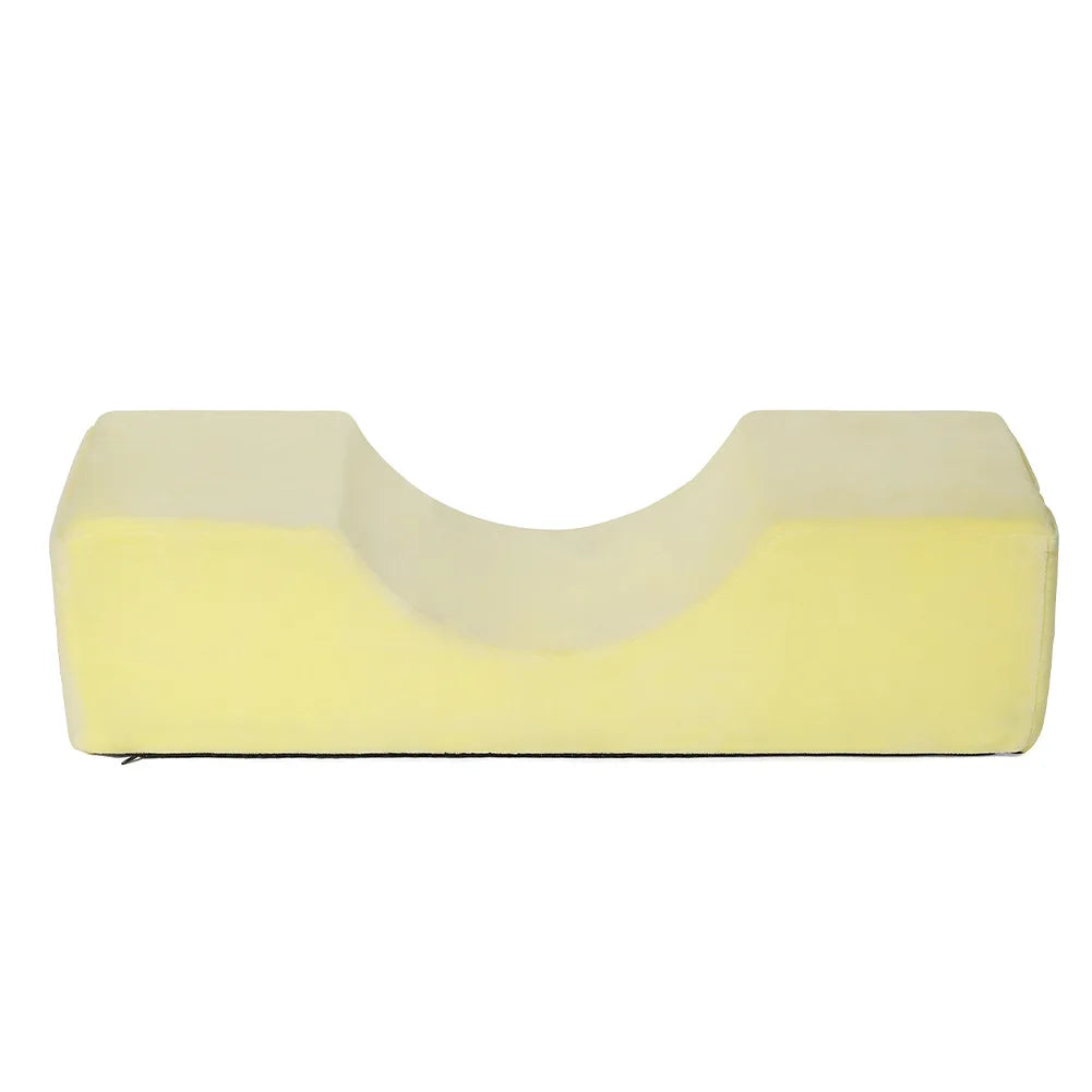 Lash Pillow Neck Support Eyelash Soft Pillow Grafting Eyelashes Memory Foam Eyelash Extension Pillow With Pocket Makeup Salon