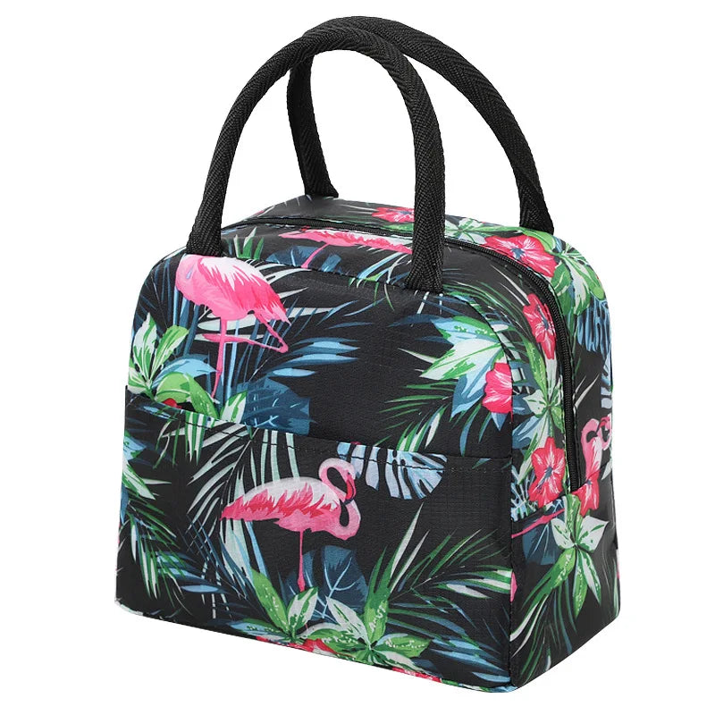 1PC Portable Lunch Bags Thermal Insulation Lunch Box Storage Bag Children's School Lunch Box Bag Picnic Storage Large Capacity