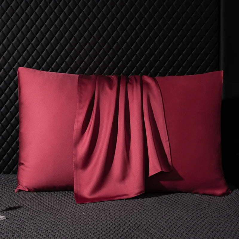 100% Natural Mulberry Silk Pillow Case Real Silk Protect Hair Skin Pillowcase Any Size Customized Bedding Pillow Cases Cover