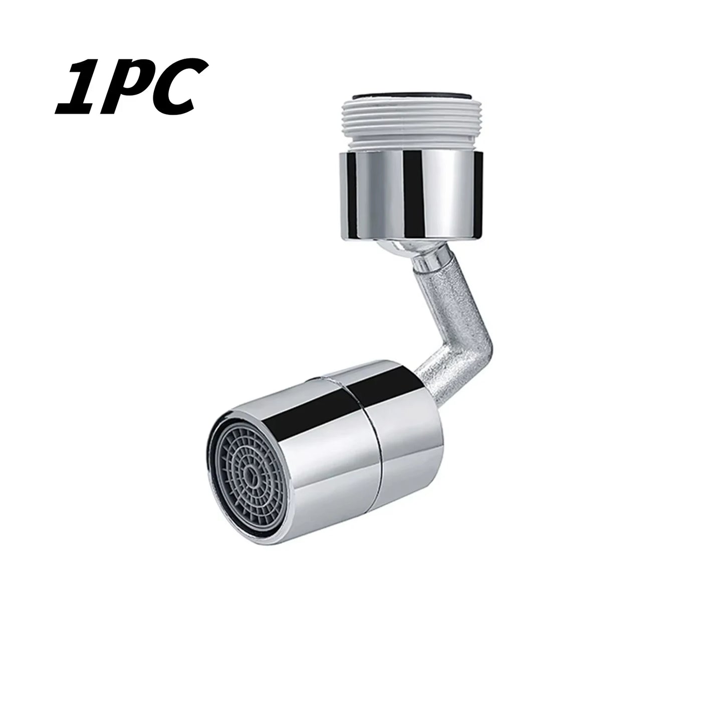 720° Universal Faucet Extender Aerator, Rotating Splash Proof Water Saving Faucet Adapter, ABS Plastic Washbasin Faucet Nozzle f